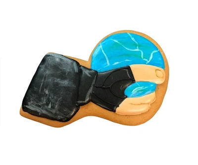 Пряник фігурний темний Рука з артефактом Душа S.T.A.L.K.E.R. КаваБулки 40 г.