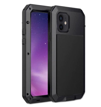 Противоударный чехол Primo Doom Armor для смартфона Apple iPhone 12 Mini - Black