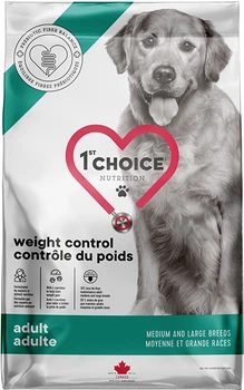 Сухий дієтичний корм для собак середніх та великих порід 1st Choice Adult Weight Control