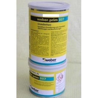 Епоксидна грунтовка смола Weber weber.prim 807N (Eurolan FK 28), 1кг