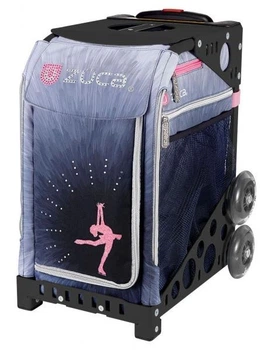 Сумка для коньков и роликов Sport Ice Dreamz LUX Zuca в черной раме