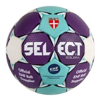 Мяч гандбольный Select SOLERA IHF фиолетово-голубой 163285-237 Размер 3