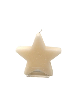 Декоративная свеча Звезда Melinera молочный NY-110034