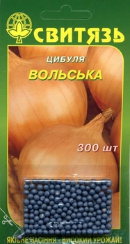 Семена лук репчатый белый Вольский (дражированные) 300 семян СВИТЯЗЬ 10650