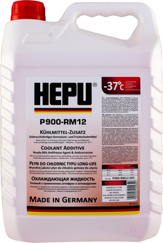 Антифриз HEPU P900 RM12 готовий до використання 5 л Червоний (P900-RM12-005)
