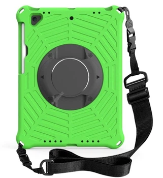 Чехол STR EVA паутина c подставкой и ремнём для ношения Apple iPad mini 5 Green