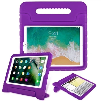 Чехол STR EVA с ручкой для ношения и подставкой для Apple iPad Air 2 детский Purple