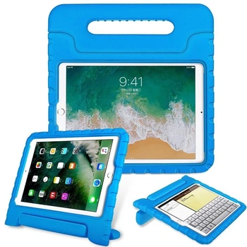 Чехол STR EVA с ручкой для ношения и подставкой для Apple iPad mini 5 детский Blue