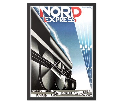 Постер CP Nord Express 1927, Різне 58х84 см (154)