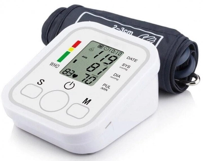 Электронный измеритель давления Electronic Blood Pressure Monitor Arm Style