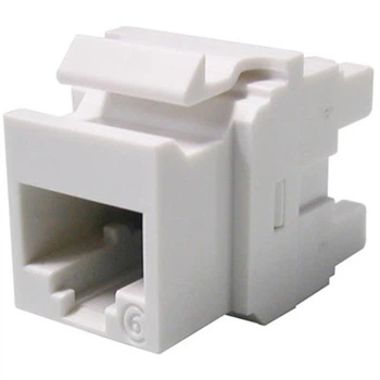 Розетковий модуль MOLEX UTP Cat 6 білий (KSJ-00033-02)