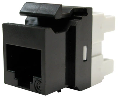 Розетковий модуль MOLEX UTP Cat 6 чорний (KSJ-00033-04)
