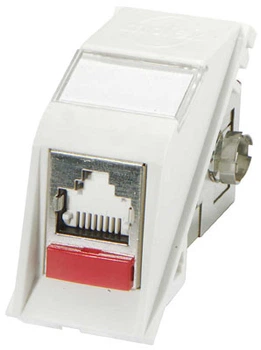 Розетковий модуль MOLEX FTP Cat 6 білий (MEU-00058-02)