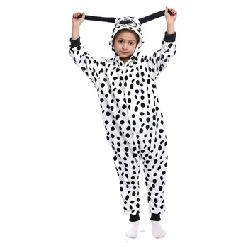 Пижама Кигуруми Kigurumi Далматинец Для Детей И Подростков Черно-белый 155-165 см. (1062/1)