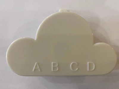 Ключница настенная UKC в форме облака 10×5.5 cm, White 1TR902