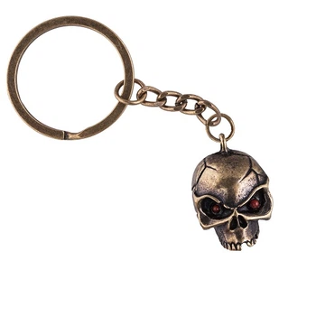Амулет брелок Череп Semantic Jewelry Бронзове покриття + брелок 2.7 x 1.7 x 1.0 см