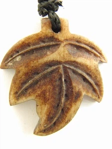 Амулет тибетська Канабіс Semantic Jewelry 4.0 x 2.5 x 0.5 см