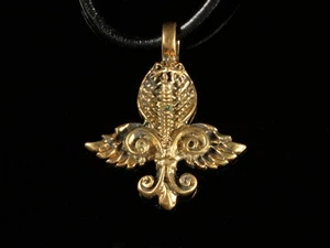 Амулет кулон Змей Готланда - сила Успеха Semantic Jewelry 2.5 x 2.5 x 0.5 см