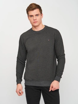 Свитшот на флисе мужской Tommy Hilfiger 10840.3 S Темно-серый