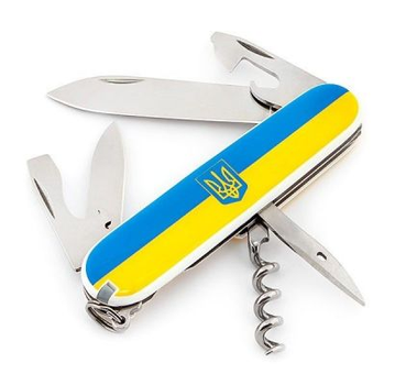 Складной нож Victorinox SPARTAN UKRAINE 1.3603.7R4