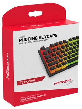 Набор колпачков для механических клавиатур HyperX Pudding Keycaps (4P5P4AX)