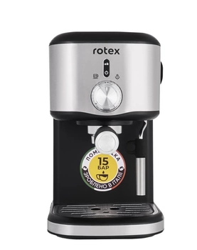 Кофеварка кофемашина Rotex RCM650-S Good Espresso c капучинатором 850 Вт