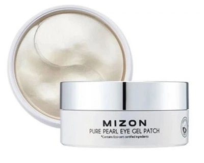 Гидрогелевые патчи с экстрактом жемчуга Mizon Pure Pearl Eye Gel Patch 60 шт (8809579273158)
