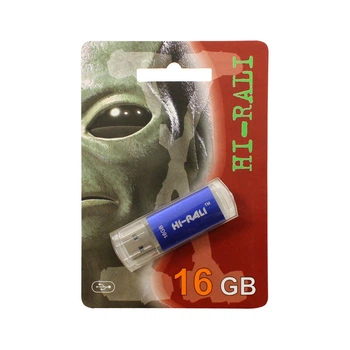 USB 16Gb Hi-Rali Rocket blue