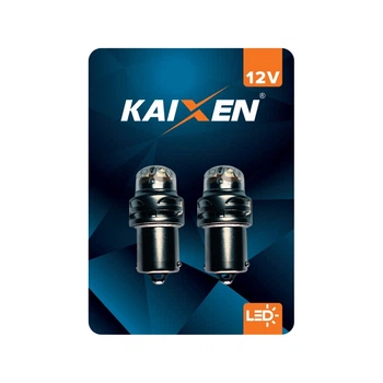 Габаритная лампа KAIXEN P21W LED оранжевый 6*3030SMD CANBus - 2шт