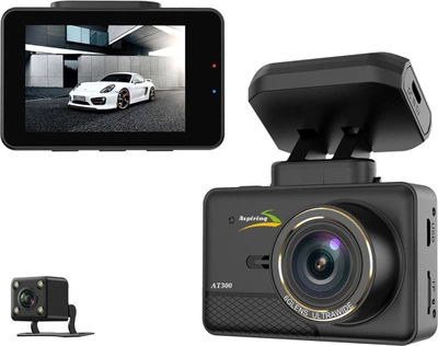 Видеорегистратор Aspiring AT300 Dual, Speedcam, GPS (AT555412)