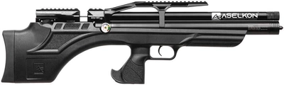 Пневматическая PCP винтовка Aselkon MX7-S Black