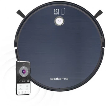 Пылесос POLARIS PVCR 3300 IQ Home Aqua Чорний/графіт