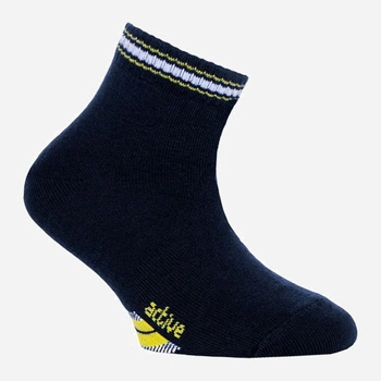 Дитячі шкарпетки бавовняні для хлопчиків Conte Kids Active 13С-34СП 313 24 р Чорні (4810226282991)