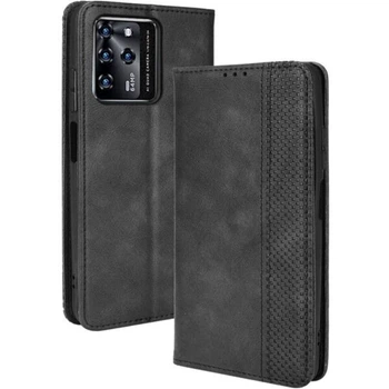 Чехол-книжка Deexe Retro Style для ZTE Blade V30 - Black
