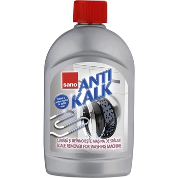 Засіб для видалення вапняного нальоту в пральних машинах Sano Anti Kalk For Washing Machines 500 мл (7290010935260)