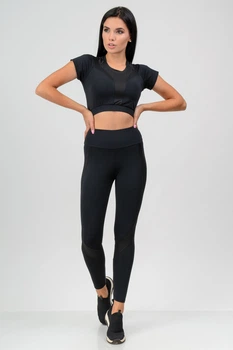 Костюм для фітнесу (топ і лосини) Go Fitness 90040 розмір M-L