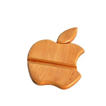 Подставка для телефона Happy Like Apple Светло-коричневая (C2)