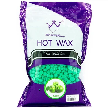 Горячий воск в гранулах для депиляции Konsung Hot Wax Яблоко 500g