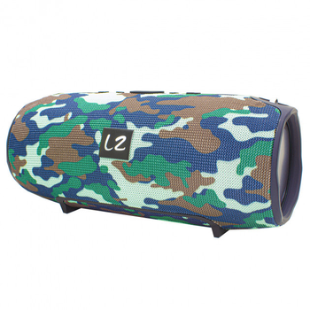 Беспроводная Портативная Bluetooth стерео колонка LZ Xtrem smol Камуфляж (LZ X smol Como)