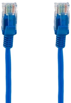 Патч-корд ExtraDigital Cat5e UTP 0.5 м Синій (KBP1765)