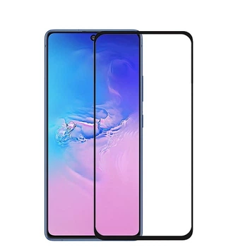 Защитное стекло LUX для Samsung Galaxy S10 Lite (G770) Full Сover черный 0,3 мм в упаковке