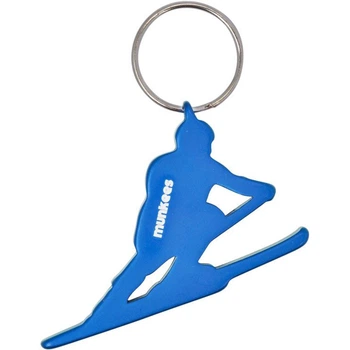 Munkees 3496 брелок-открывашка Skier blue