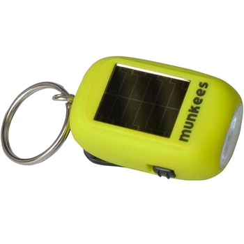Брелок-фонарик Munkees Mini Solar-Dynamo Flashlight green (1101-GR)