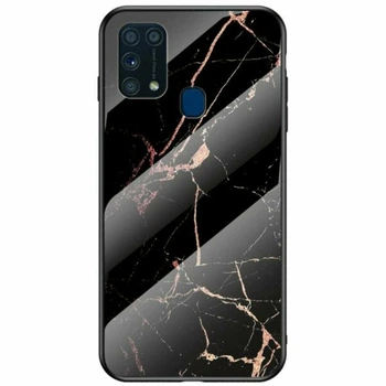 Чохол з малюнком Deexe Gradient Pattern для Samsung Galaxy M31 (M315) - Black / Gold