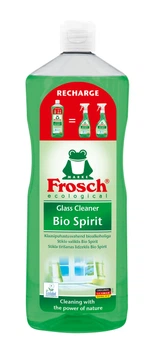 Очищувач для скляних і дзеркальних поверхонь Frosch спиртової 1 л (4001499013683/4009175959928)