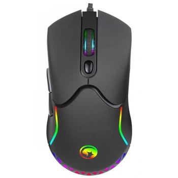 Міша комп'ютерна Marvo M359 RGB-LED USB Black
