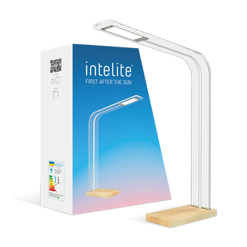 Настольная светодиодная лампа Maxus Intelite Desklamp Glass 8 Вт (DL5-8W-TRL)