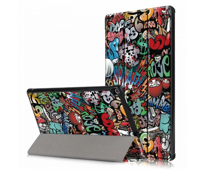 Чехол MCase slim cover для Amazon Fire HD10 2019/2017 Graffiti (PS_2012717)