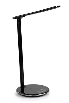 LED-лампа з бездротовою зарядкою для мобільних телефонів iBest T300b чорна