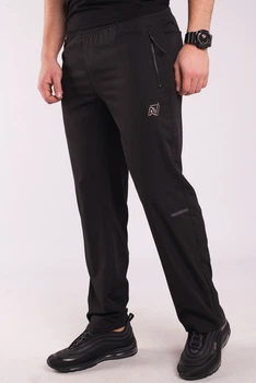 Брюки спортивные без подкладки Avecs черные 70160-AV Black M